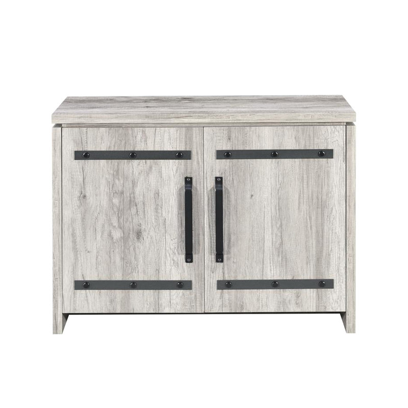Armoire à 3 ou 4 tablettes en bois flotté gris - solution de rangement pratique pour la maison
