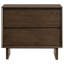 Table de chevet 2 tiroirs Hemlock