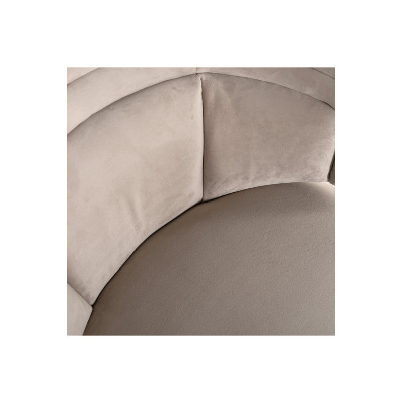 Hazel Upholstered Dining Chair, Brown