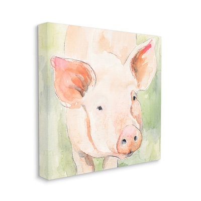 " Modern Pig Portrait "