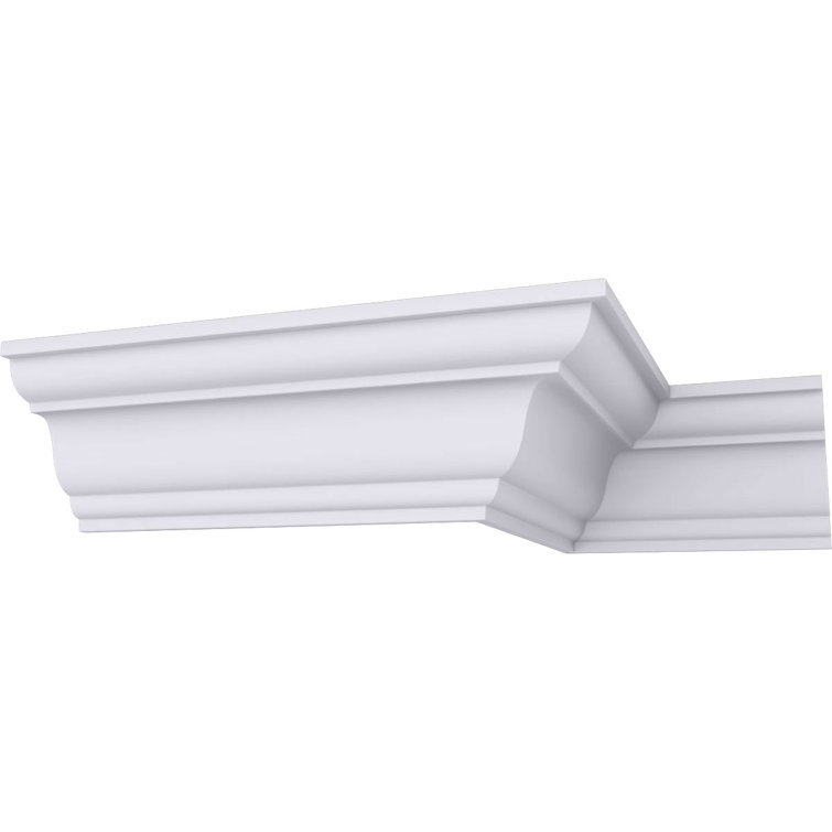 ÉCHANTILLON - Moulure couronnée traditionnelle Endurathane Queenstown, H 3 1/2 po x P 3 1/8 po x F 4 3/4 po x L 12 po