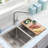 Core Workstation Sink Bamboo Cutting Board Set with 1 Collapsible Container-57800707
