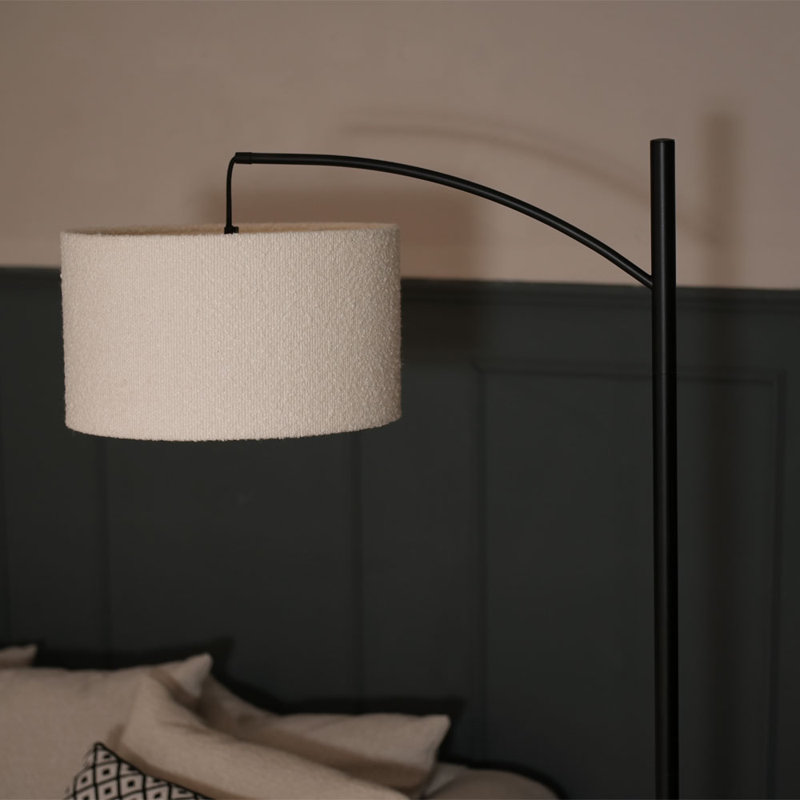 157.5cm Floor Lamp, Cream