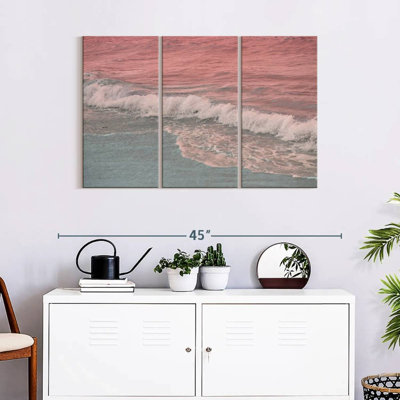 Ensemble de 3 pièces Aesthetic Wave On Canvas