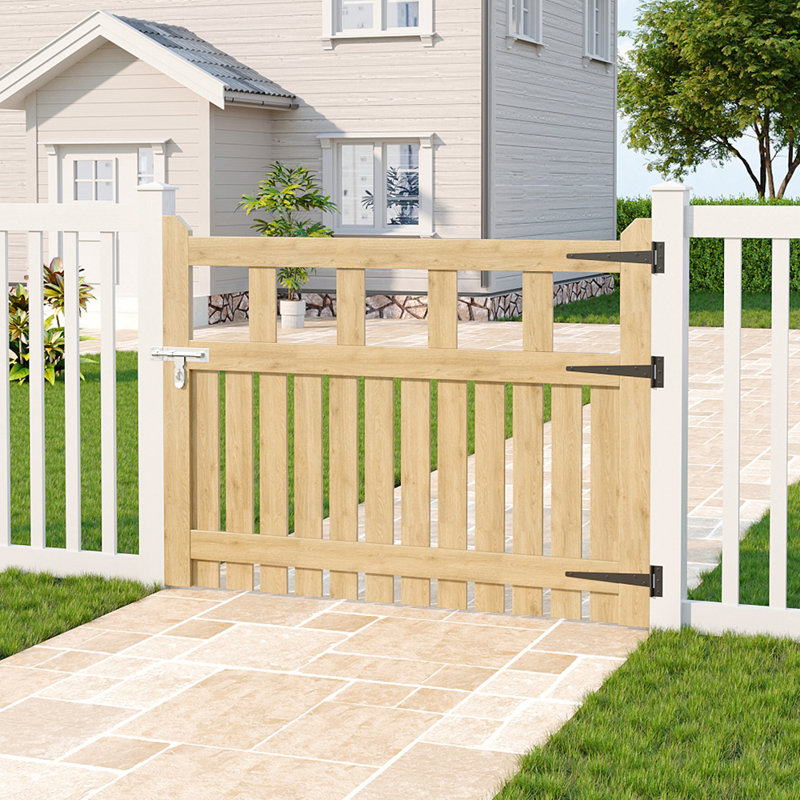 Bargman Gate Fencing with 1 Panel(s) Included, 7.6 ft. H x 10 ft. W