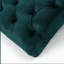 Chaise longue avec tissu en velours