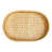 Willow Nestable Oval Trays With Raised Edges