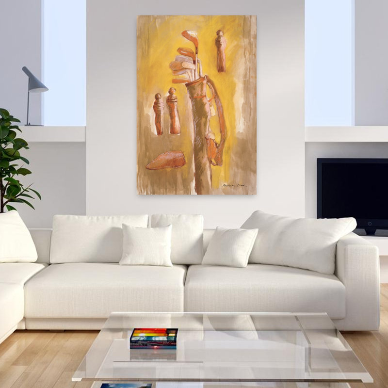 Art contemporain, art contemporain abstrait, H 48 po x l 32 po