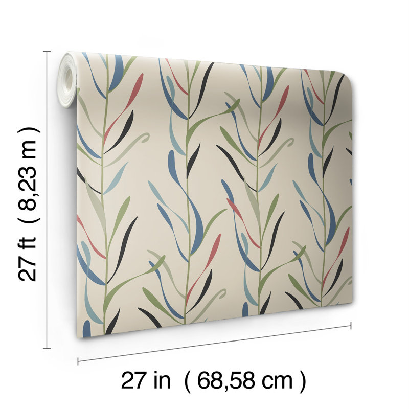 Floral Roll, Taupe