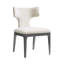 Chaise d'appoint de salle à manger en bois de hêtre Eloria-393169945