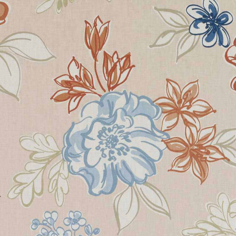 Tobi Fairley Prints and Wovens Lizzie Fabric, Blush