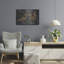 Art mural en métal luxueux «French Hen E» par Jean Plout, 24 po x 16 po-131632276