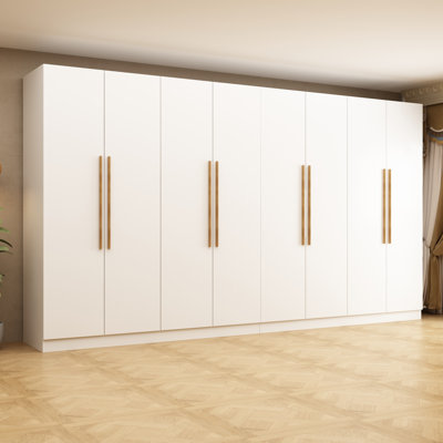 Braisen 126”W 8 Door Wardrobe