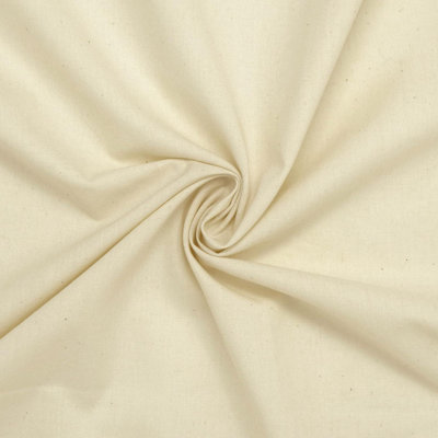 Unbleached Permanent Press 100% Cotton Fabric