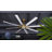 72"Industrial Ceiling Fan With Light,With 8 Aluminium Metal Blades,Works with Alexa-1893822018