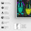 Drinks and Spirits Luminous Party Champagne Bottles, impression sur toile-50589437-50589436