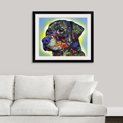 «The Rottweiler» par Dean Russo - impression