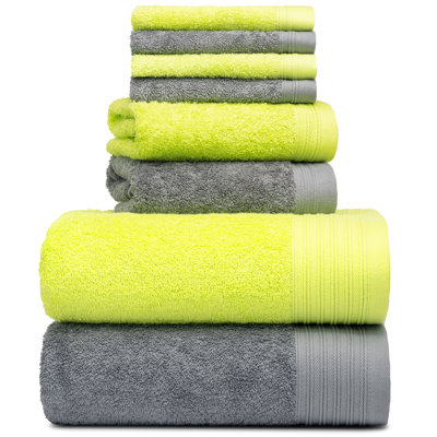 Doncia 8-Piece Cotton Towel Set