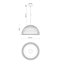 Luminaire suspendu moderne 1 lumière 16-en-1 Verbana-95320109