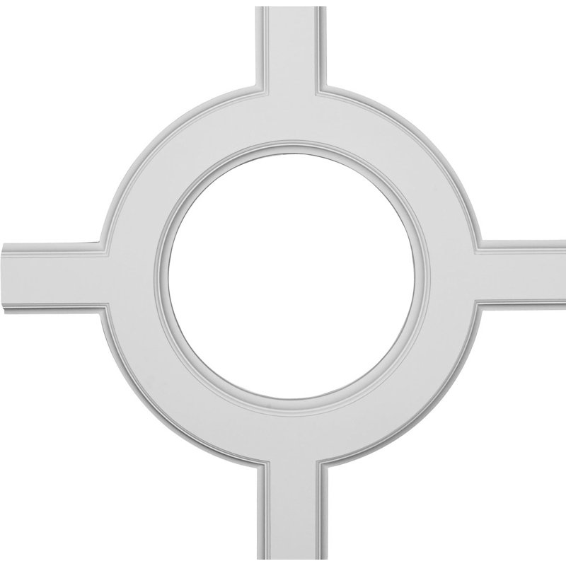 Inner Circle Intersection for 5" Traditional Coffered Ceiling System