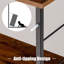 55cm W Metal Bedside Table