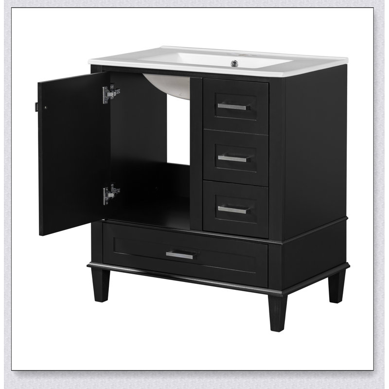 Ensemble de meuble-lavabo moderne 30 po avec lavabo 30 po