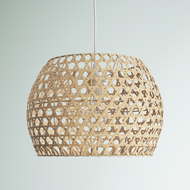 Seth 1 - Light Cage Pendant, Cream, Cream