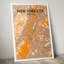 New York City City Map - No Frame Print-360012390