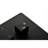12" Rain Shower Head In Matte Black For Wall Mount - Natural Experience With Self-Cleaning Nozzle, Suits All Standard Arms, Follows American Pipe Connections Nozzle Luring Bath Experience, Works