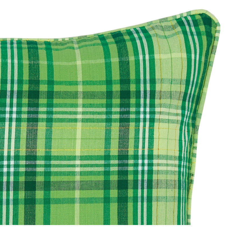 Coussin en coton écossais Morley