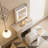 Small Space Makeup Vanity with Stool