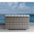Stylish Rattan Wicker Fully Assembled 3-Person Seating Group With Plush Cushions – Perfect For Outdoor Relaxation