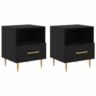 40cm W Manufactured Wood Bedside Table