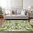 Chayden Washable Damask Indoor / Outdoor Rug-98168755