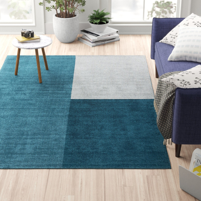 Acuff Geometric Wool Hand Woven Area Rug, Rectangle 160 x 230cm