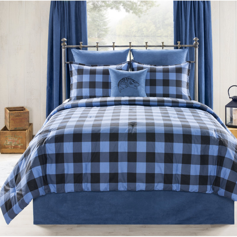 Cotton Plaid Comforter
