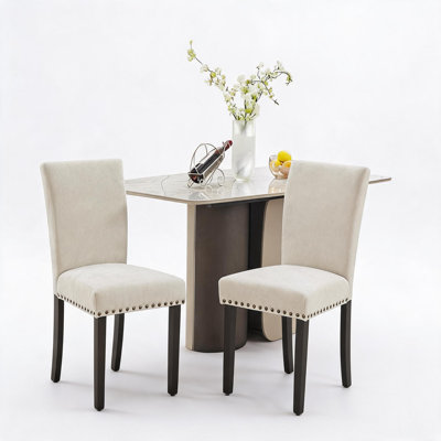 Side Chair in Beige