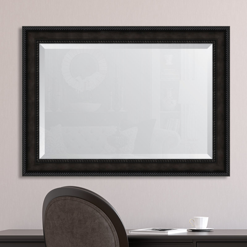 Miroir décoratif corde, H 43,25 po x l 31,25 po