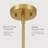 Beacon 2-Light Chandelier