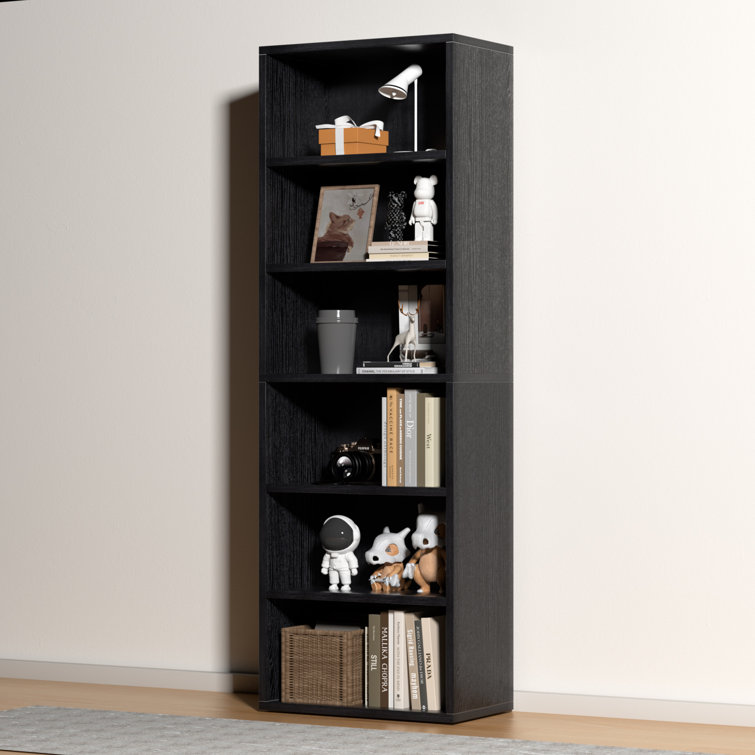 Livingon 71.4"Hx21.8"W 6-Tier Standard Bookcase