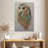 Brampt Pastel Abstract Owl-108254674