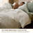 Bedsure Modern & Contemporary 100% Washed Linen Duvet Cover Set (Set of 3)-123119612-123119613