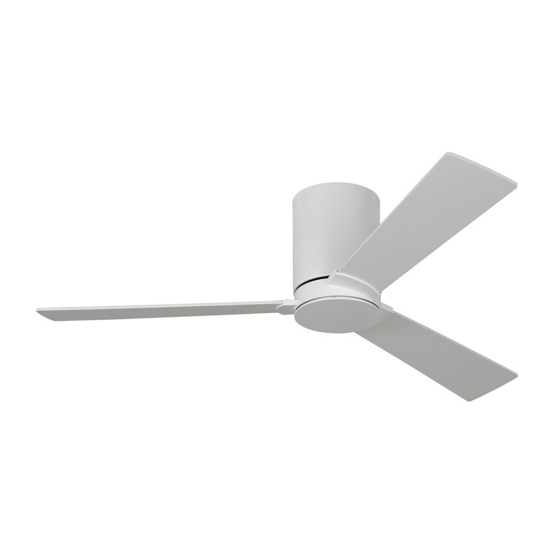 Ventilateur de plafond Salma, H 9,3 po x l 44 po, Blanc mat, Blanc mat