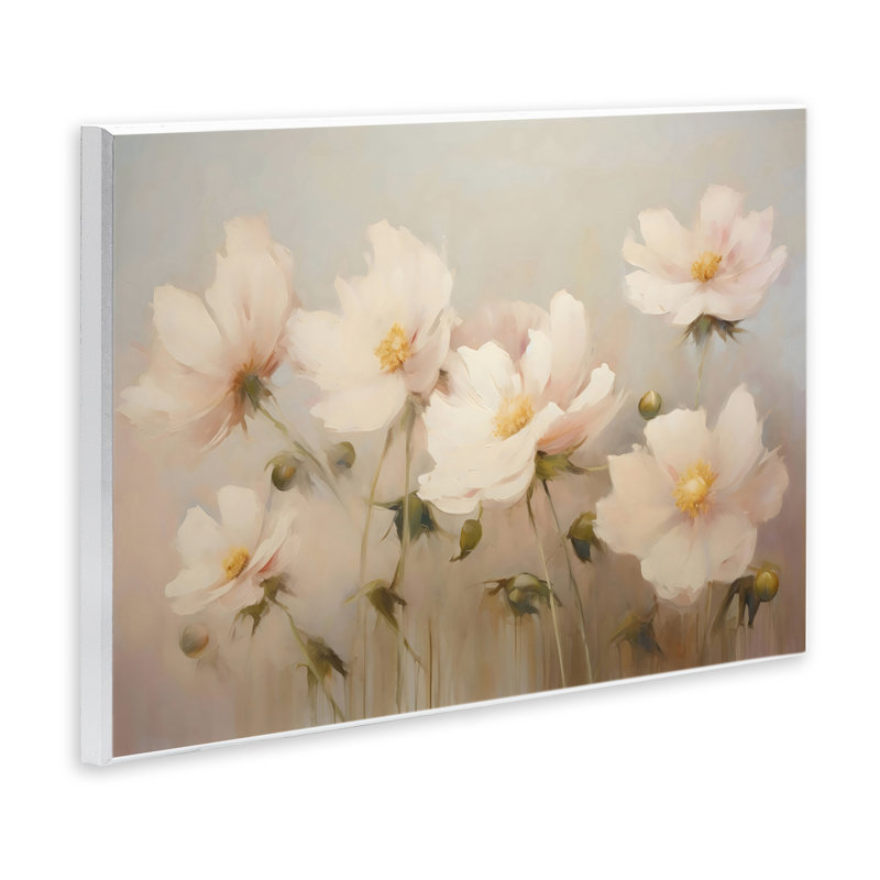 Plaque murale «Faded Pink Blossoms», conception par LSR Creative Studio, H 13 po x l 19 po