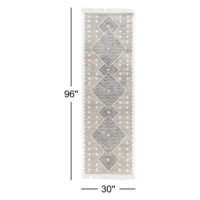 Bursa Moroccan Area Rug, Runner 2'6" x 8'
