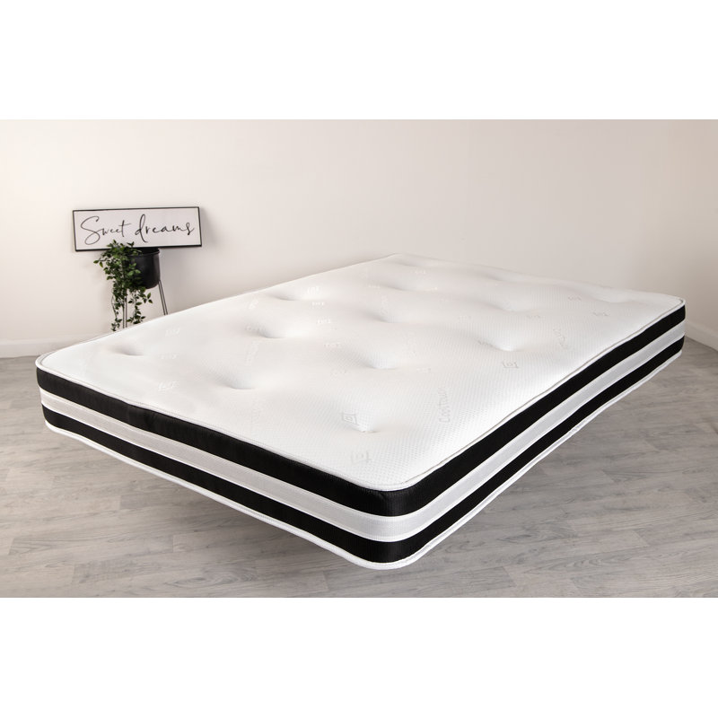 Borrego Symple Stuff Open Coil Mattress, Kingsize (5')