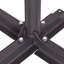 270 cm W X 270 cm D Hexagonal Cantilever Parasol with Crank Lift-42034705