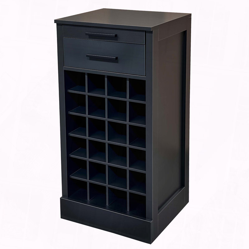 Rangement modulaire pour armoire à vin grande capacité, Noir