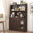 71"Tall Kitchen Pantry Storage Cabinet