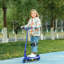 AIYAPLAY Electric Scooter with Colourful Light for Ages 6-14 Years-812244380